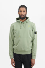 64151 Cotton Fleece Garment Dyed Hooded Sweatshirt - Sage