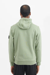 64151 Cotton Fleece Garment Dyed Hooded Sweatshirt - Sage