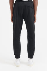 64451 Cotton Fleece Garment Dyed Sweat Pants - Black