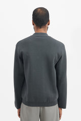 Milano Rib Cardigan - Grey