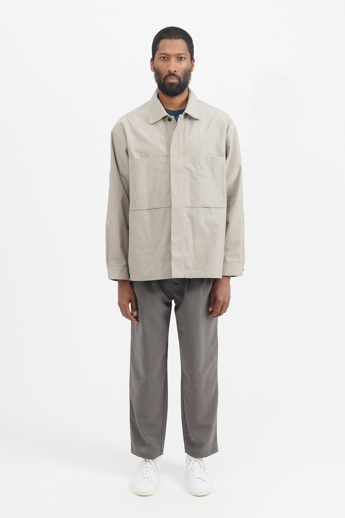 トップス STILL BY HAND 24ss Double pocket shirt Amazon.com: JZCJY Men's Shirt, Double Pocket Cotton Linen