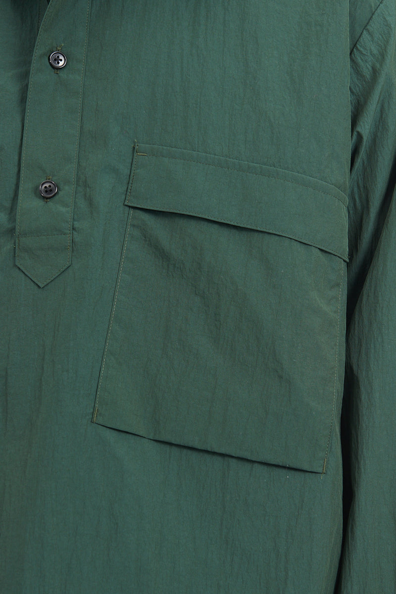 Double Pocket Anorak - Deep Green