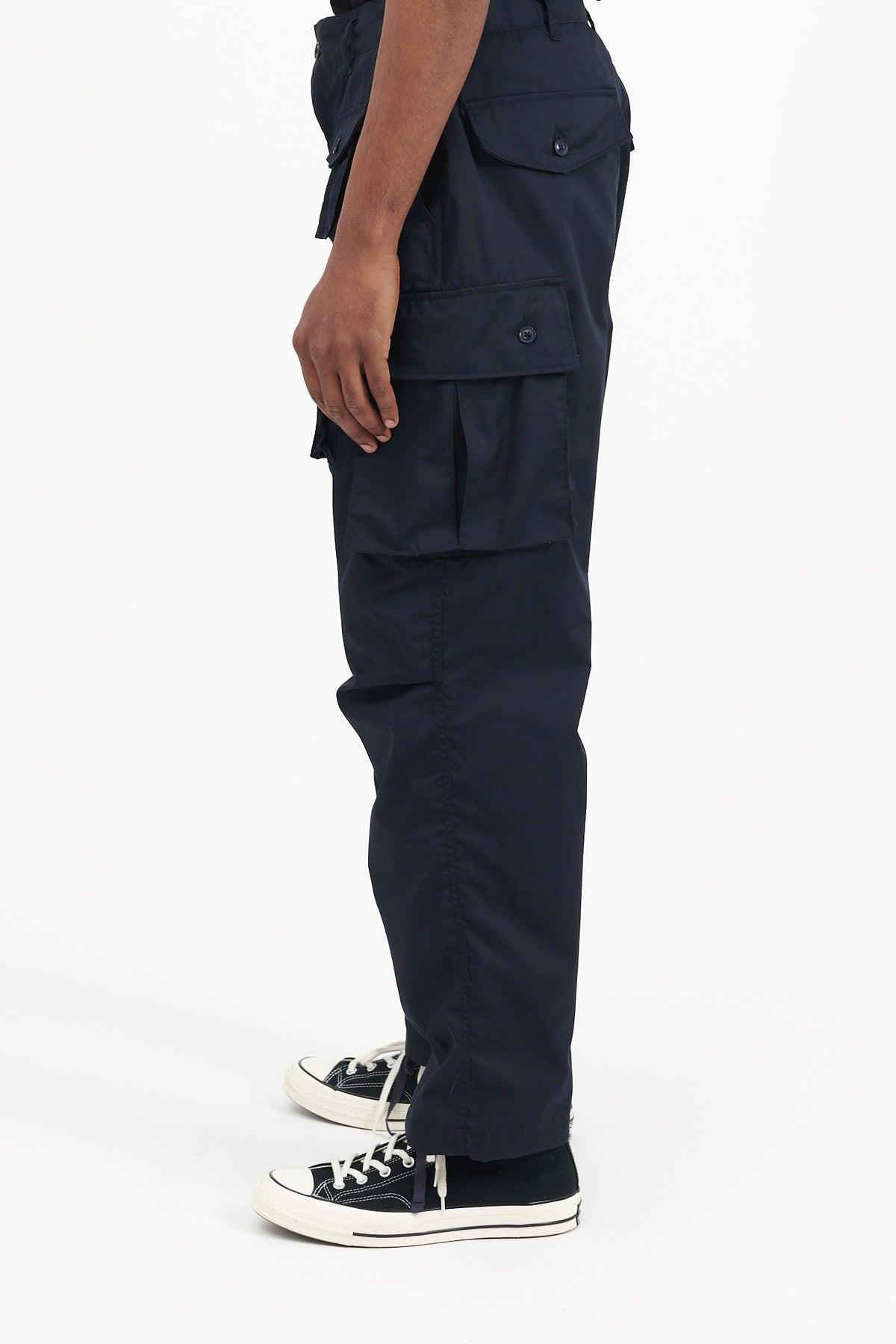 パンツ OVER PANT - FEATHER PC TWILL - OVER PANT - PC FEATHER TWILL / BLUE | ENGINEERED GARMENTS