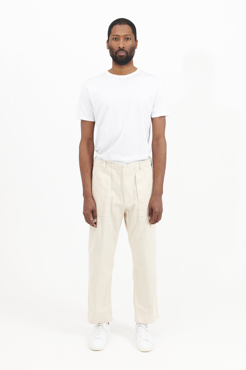 Fatigue Pant - Natural 6.5oz Flat Twill