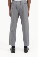 Tapered Pants Pe/Ra 2 Way Stretch - Medium Grey