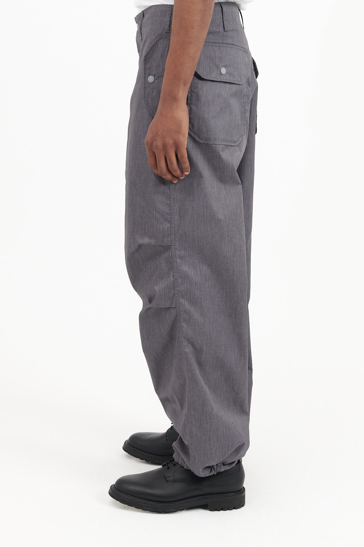 OVER PANT - FEATHER PC TWILL -