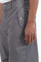 Over Pant - Heather Grey Feather PC Twill