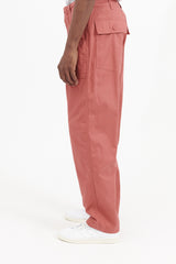 Fatigue Pant - Pink 6.5oz Flat Twill