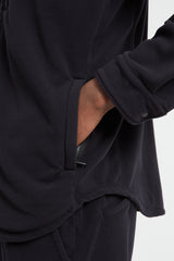 Hiker Full Zip Shirt Jacket Fleece Polartec - Black