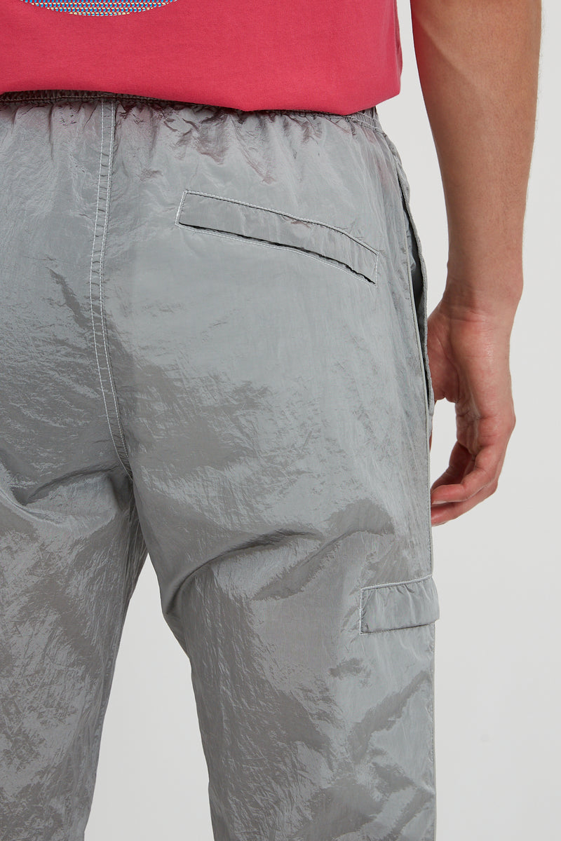 31021 Nylon Metal Econyl Cargo Pants - Ice
