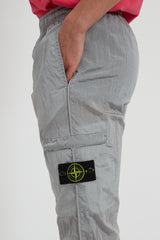 31021 Nylon Metal Econyl Cargo Pants - Ice