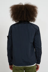 12321 Nylon Metal Econyl Over Shirt Packable - Dark Blue