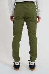 31303 Stretch Cotton Tela Paracadute Cargo Pants S22 - Olive