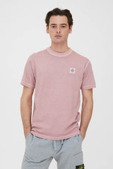 23757 Cotton Jersey FISSATO T Shirt - Rose Quartz
