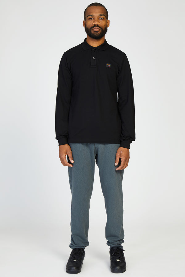 61261 Felpa Malfile Washed Fleece Pants - Grey