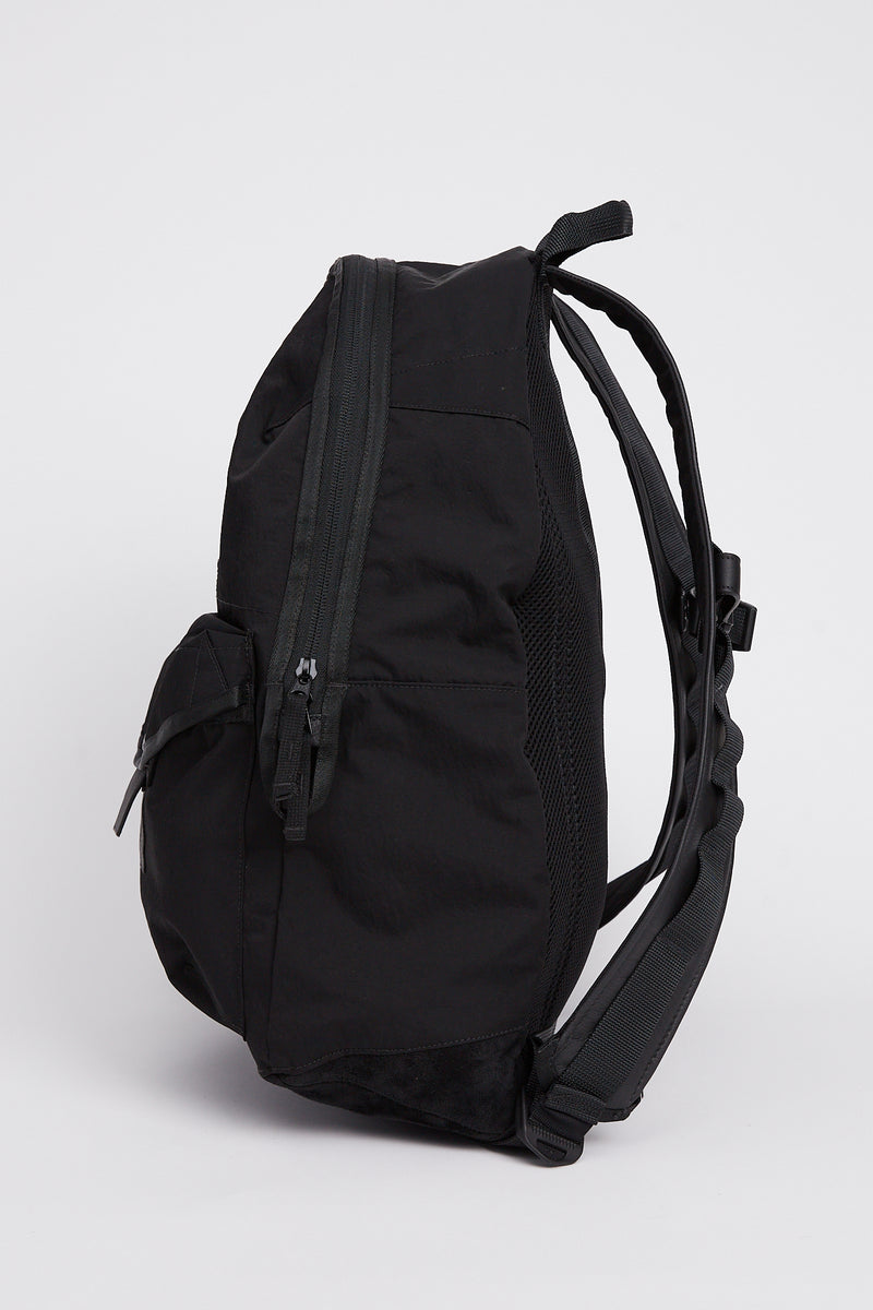 91174 Nylon Twill Backpack - Black