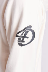 Dweller Hoody Cotton Sweat "TNP" - White