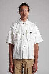 Test Product Exchange Service Shirt Blouson - White