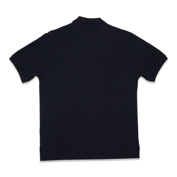22R39 50/2 Cotton Pique Polo Shirt - Black