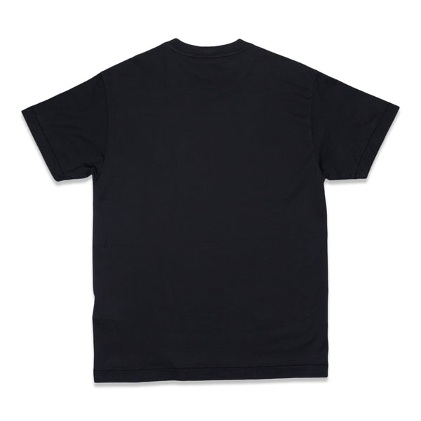 24113 60/2 Cotton Jersey Garment Dye T-Shirt - Black