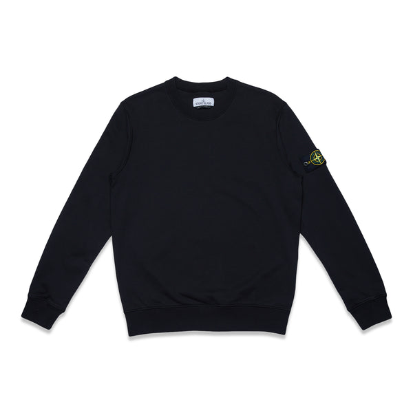 63051 Cotton Fleece Garment Dyed Sweatshirt - Black